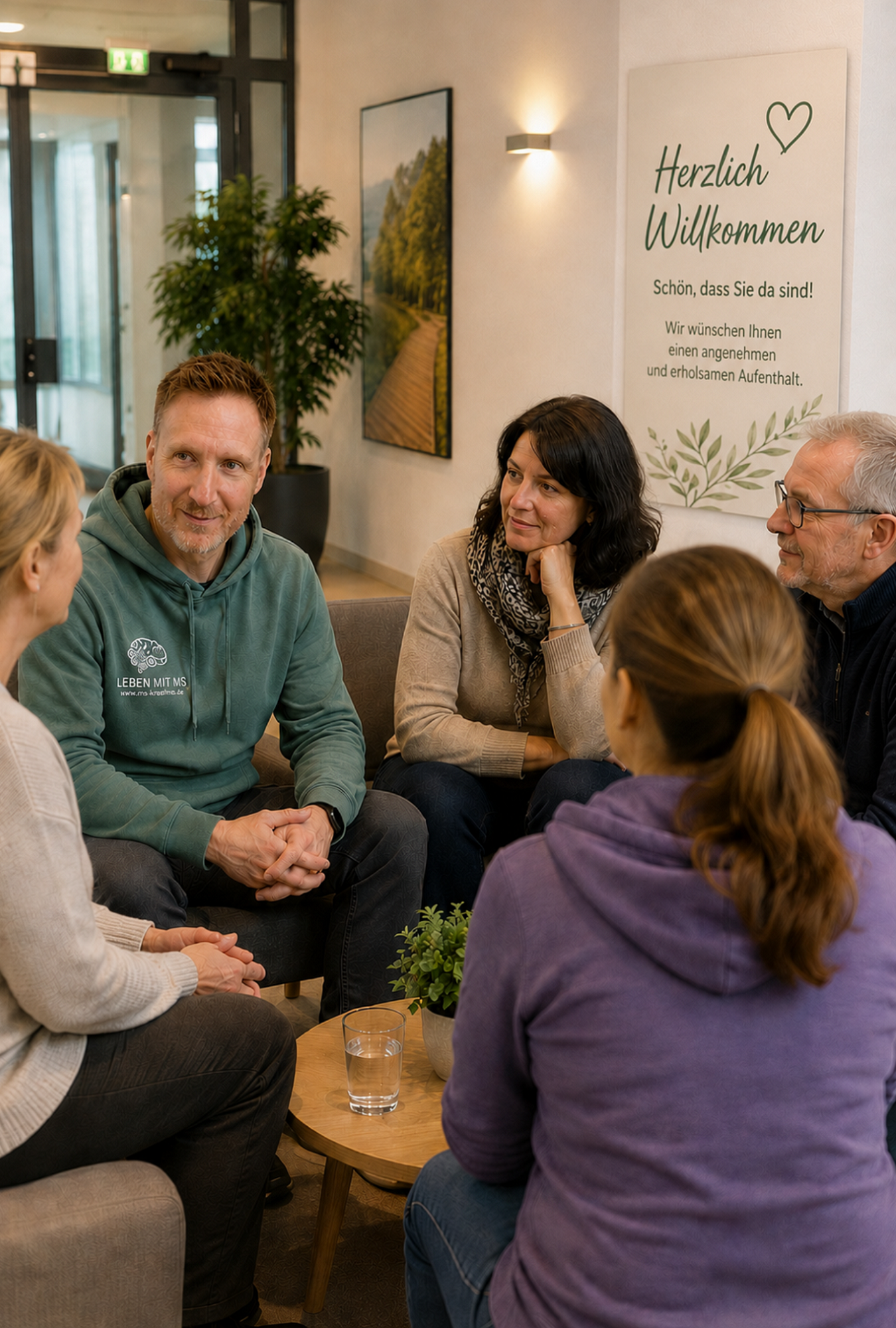 Menschen mit MS im Austausch während der Reha