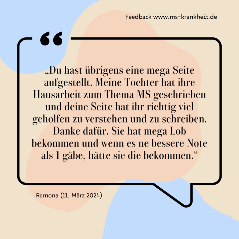 Feedback zu meiner MS-Doamin von Ramona