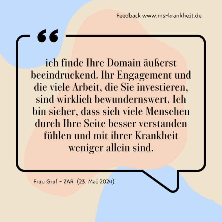 Feedback von Frau Graf (ZAR) vom 23.05.2024