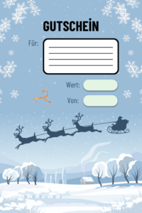 Gutscheinvorlagen für Menschen mit MS - Festliche Last-Minute-Geschenkidee 3