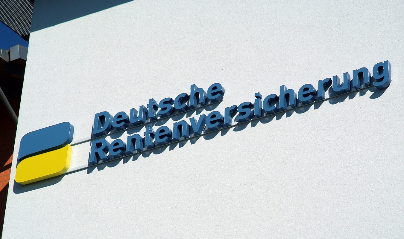 Deutsche Rentenversicherung Logo und Schriftzug