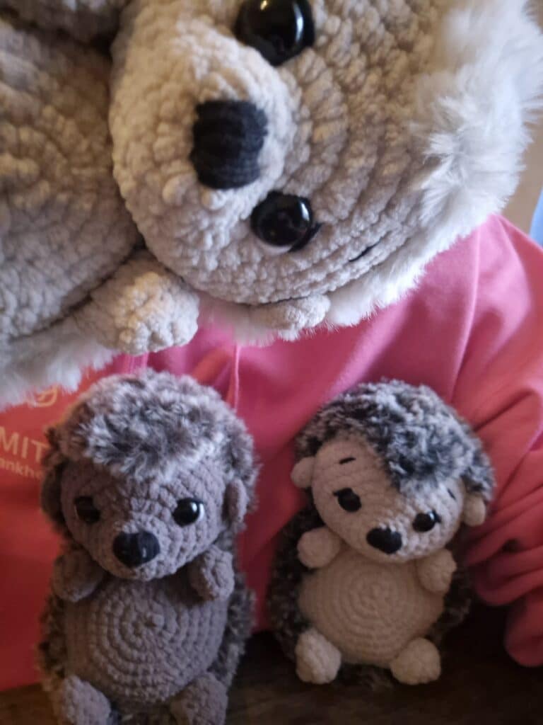 Handmade-Igel von Jessica