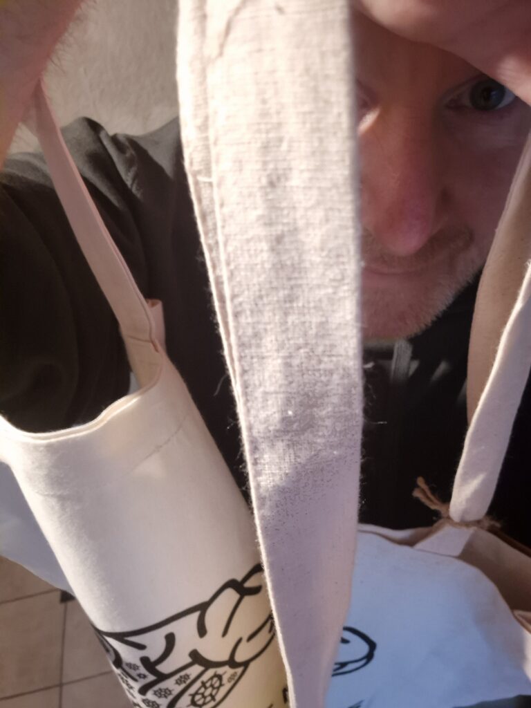 Lostopf 3: Fair-Trade-Tasche